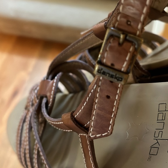 DANSKO Marion Strappy Summer Sandal brown!  Size 41 - Picture 9 of 13